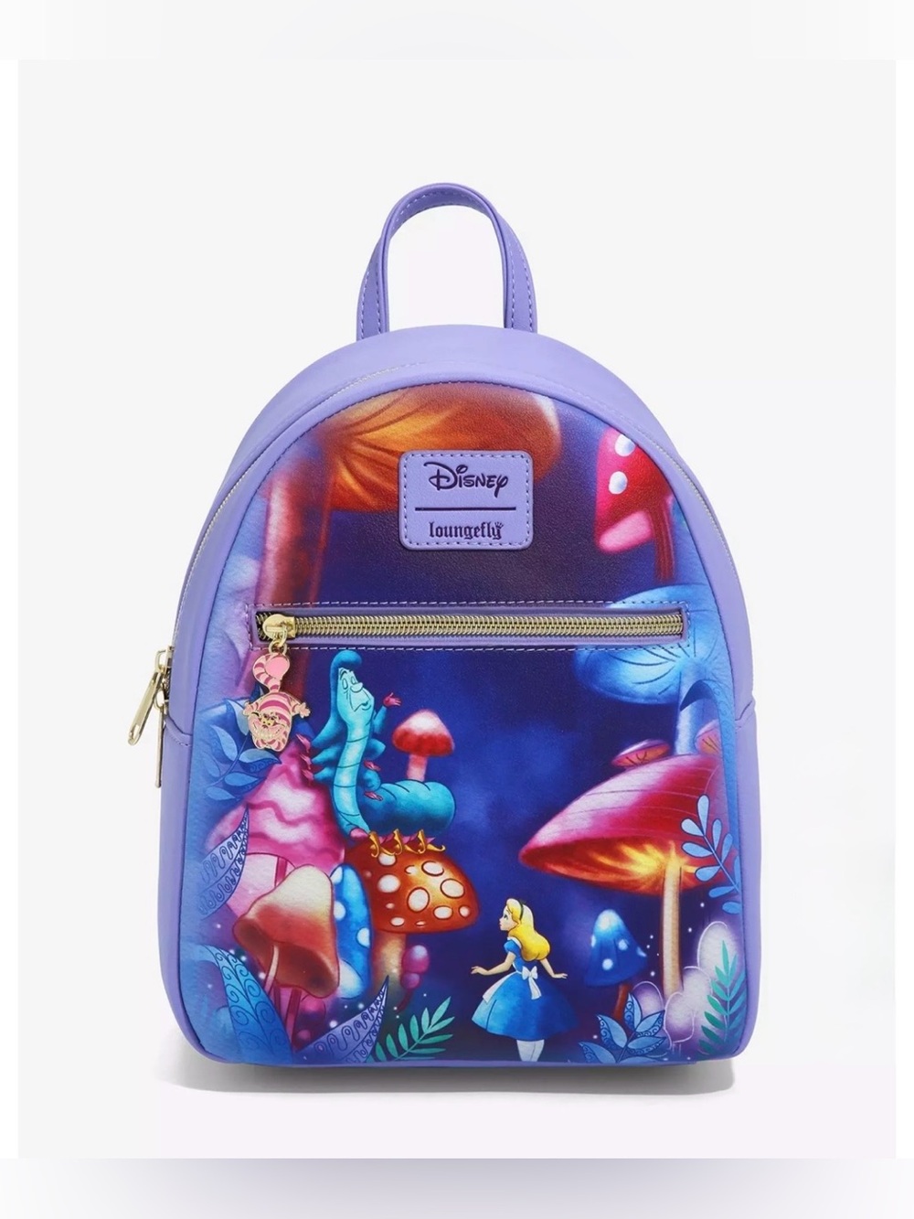 Loungefly Disney Alice In Wonderland Mushroom Caterpillar Backpack